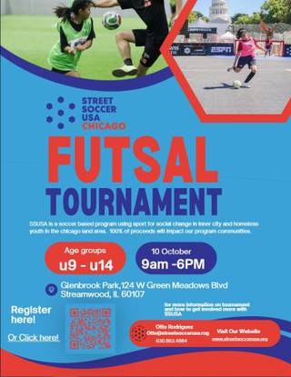Street Soccer USA Chicago Youth Futsal Tournament photo 1 of 1